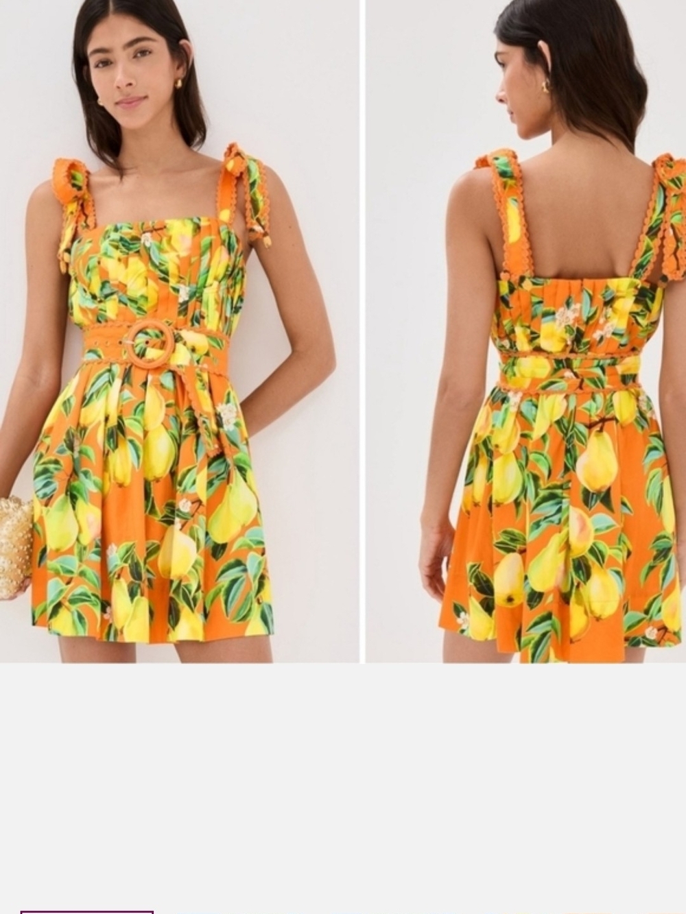 Farm Rio Chic Pears Mini Dress Size XL